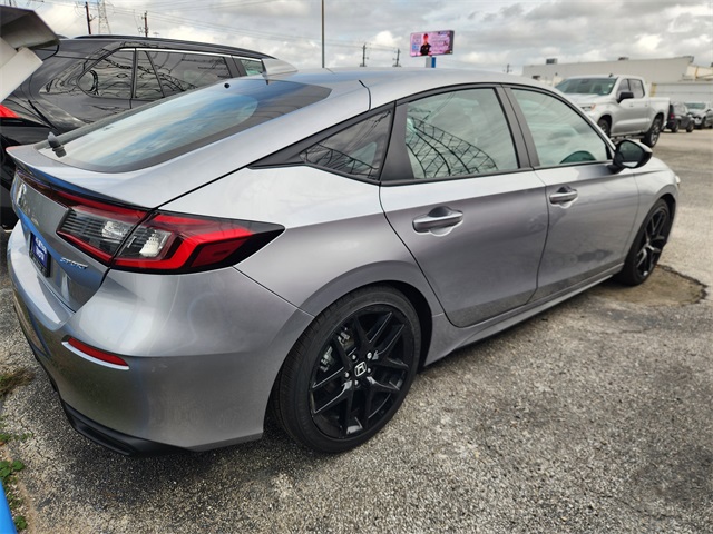 2024 Honda Civic Sport Silver at Emmons Autoplex