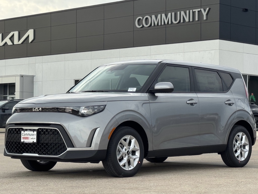 2025 Kia Soul LX Gray at Shottenkirk Kia Fort Bend