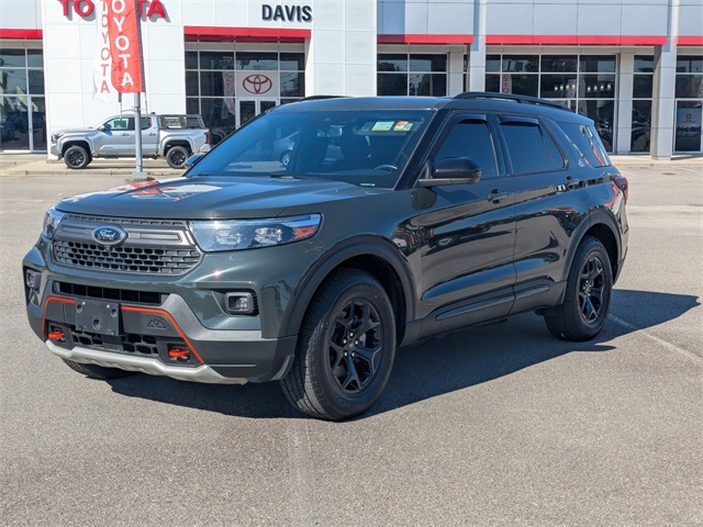 2022 Ford Explorer Timberline Green at Stokes Volkswagen