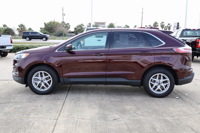 2023 Ford Edge SEL Red at Classic Chevrolet Galveston