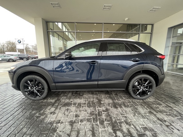 Blue 2024 MAZDA CX-30 for sale in South Bend, IN Photo 2