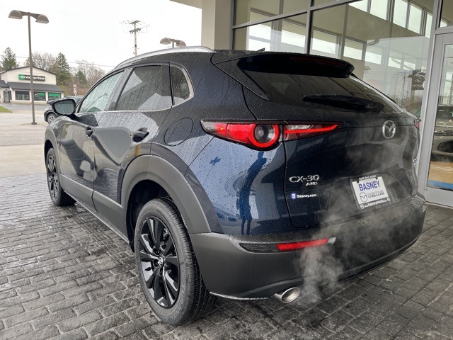 Blue 2024 MAZDA CX-30 for sale in South Bend, IN Photo 3