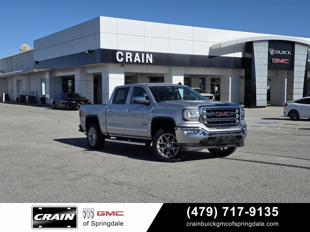 2018 GMC Sierra 1500 SLT Crew Cab 4WD
