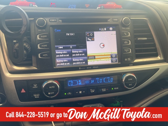 2019 Toyota Highlander XLE Silver at Classic Chevrolet Galveston