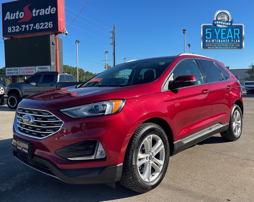 2019 Ford Edge SEL Red at Emmons Autoplex