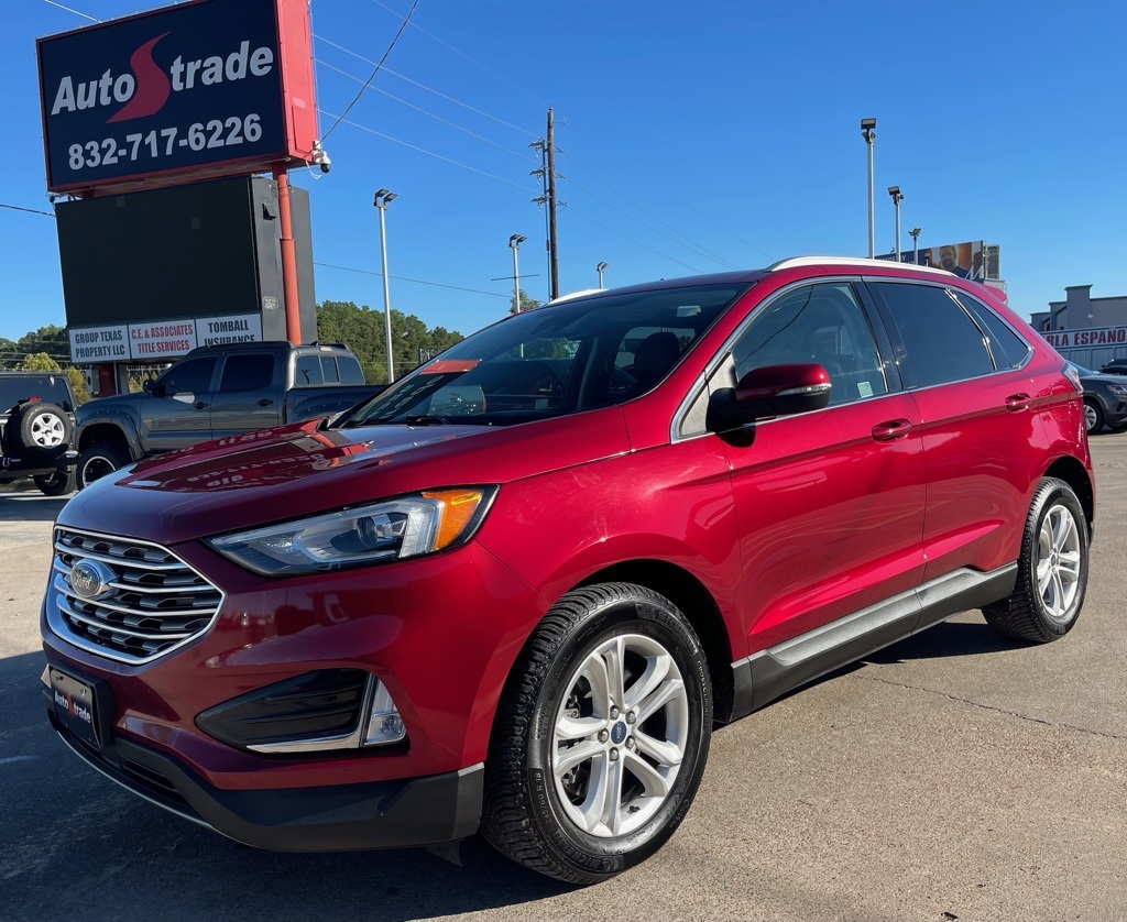 2019 Ford Edge SEL Red at Emmons Autoplex