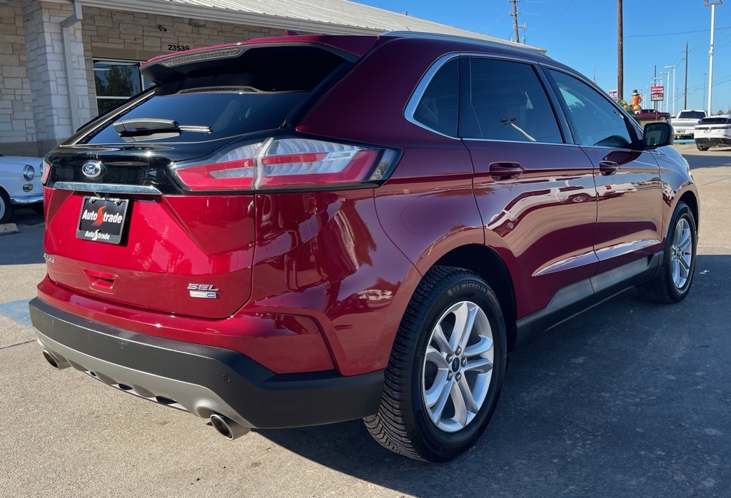 2019 Ford Edge SEL Red at Emmons Autoplex