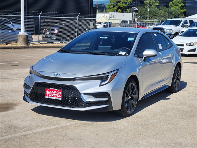 2026 Toyota Corolla Hybrid SE Silver at Baytown Hyundai