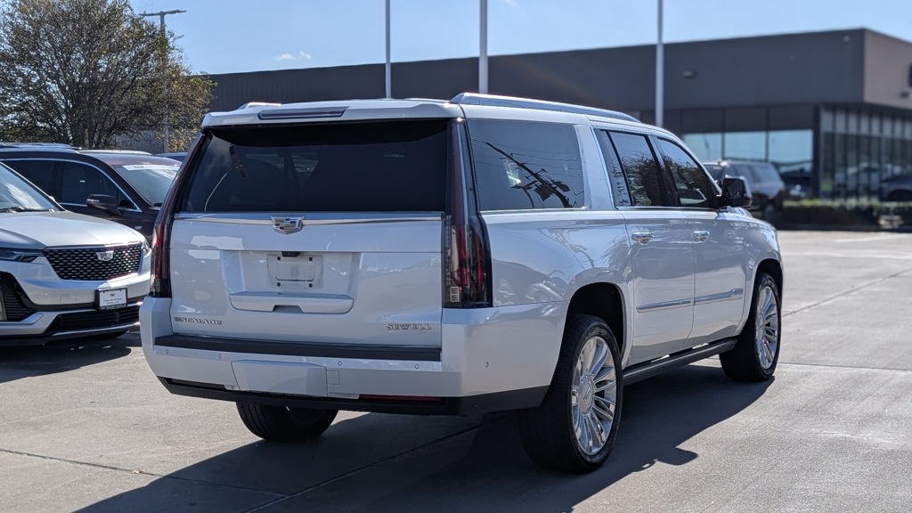 2019 Cadillac Escalade ESV Platinum Edition White at Bayway Cadillac of The Woodlands
