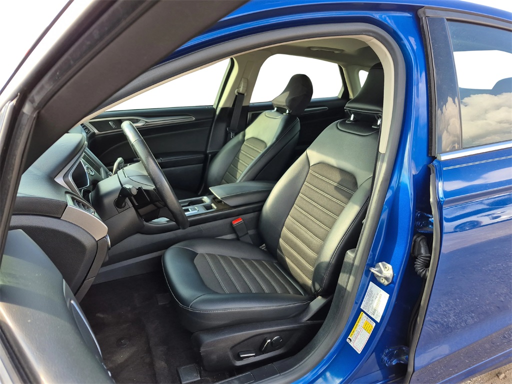 2017 Ford Fusion SE Blue at DeMontrond Automotive Group