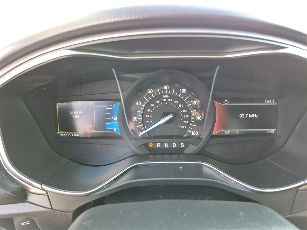 2017 Ford Fusion SE Blue at DeMontrond Automotive Group