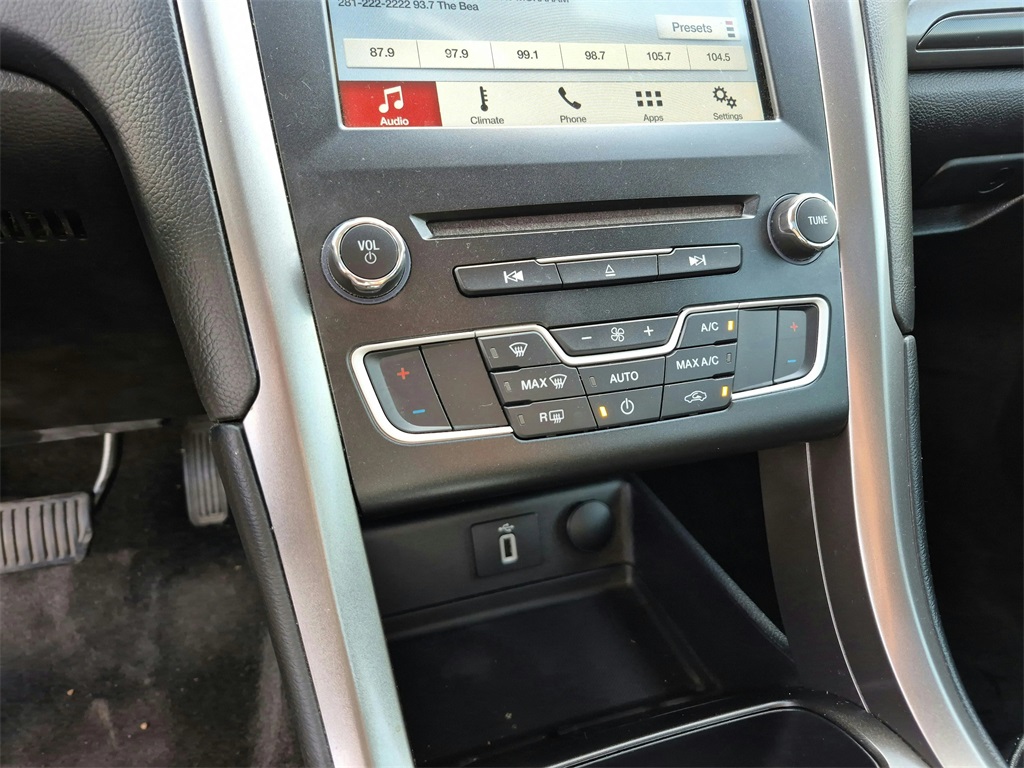 2017 Ford Fusion SE Blue at DeMontrond Automotive Group