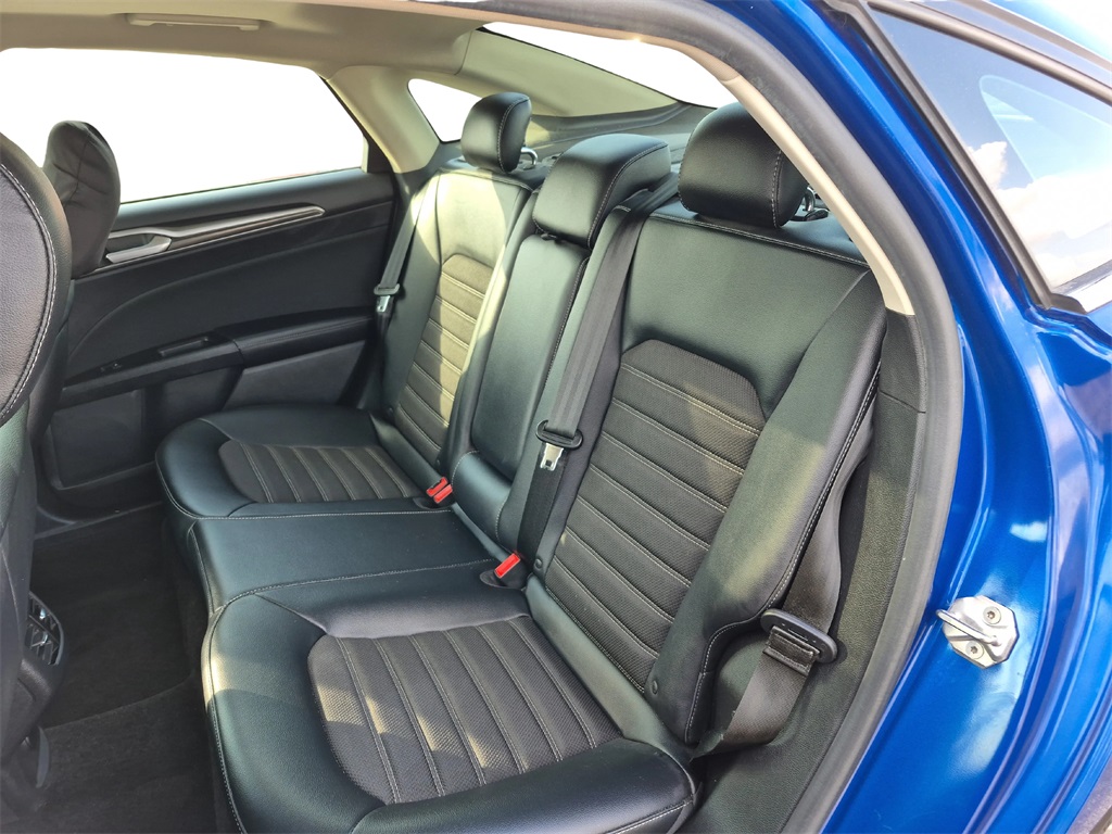 2017 Ford Fusion SE Blue at DeMontrond Automotive Group