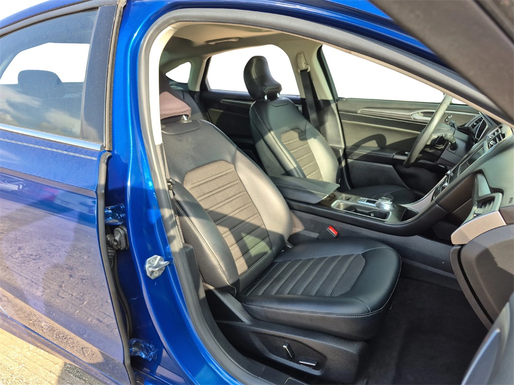 2017 Ford Fusion SE Blue at DeMontrond Automotive Group