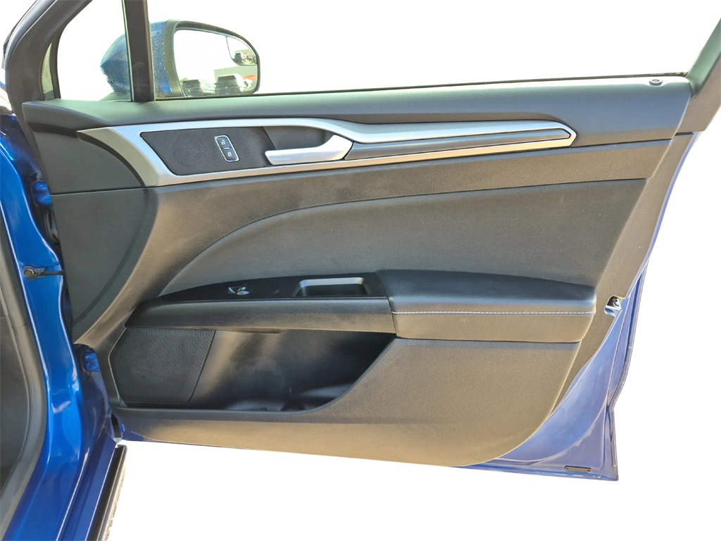 2017 Ford Fusion SE Blue at DeMontrond Automotive Group