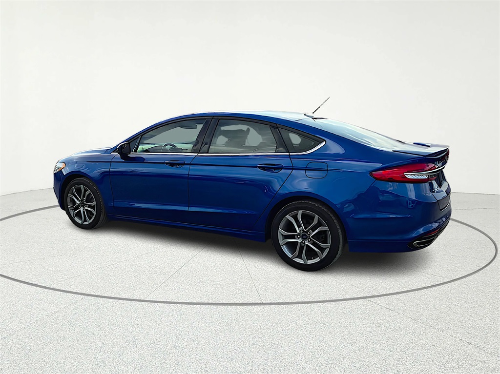 2017 Ford Fusion SE Blue at DeMontrond Automotive Group