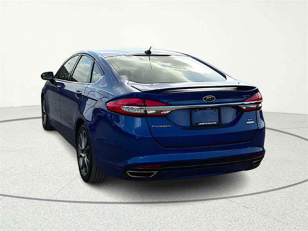 2017 Ford Fusion SE Blue at DeMontrond Automotive Group