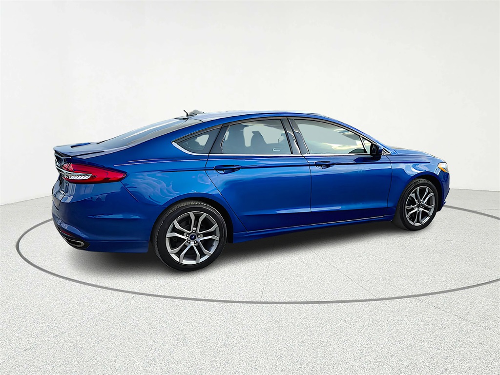 2017 Ford Fusion SE Blue at DeMontrond Automotive Group