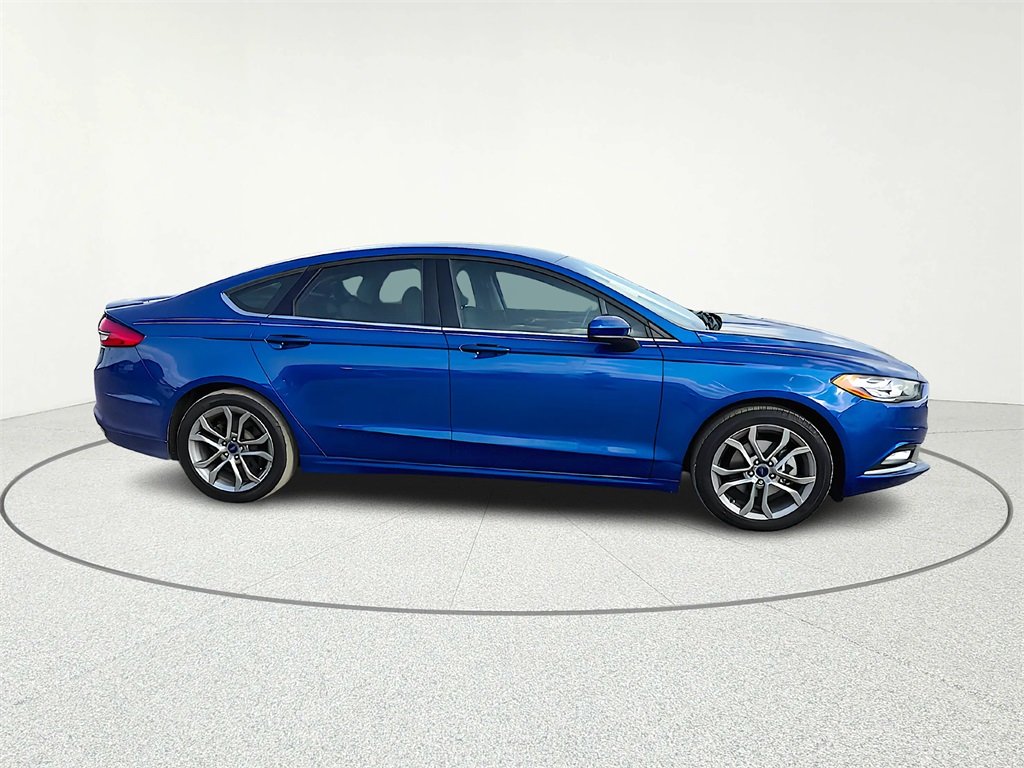 2017 Ford Fusion SE Blue at DeMontrond Automotive Group