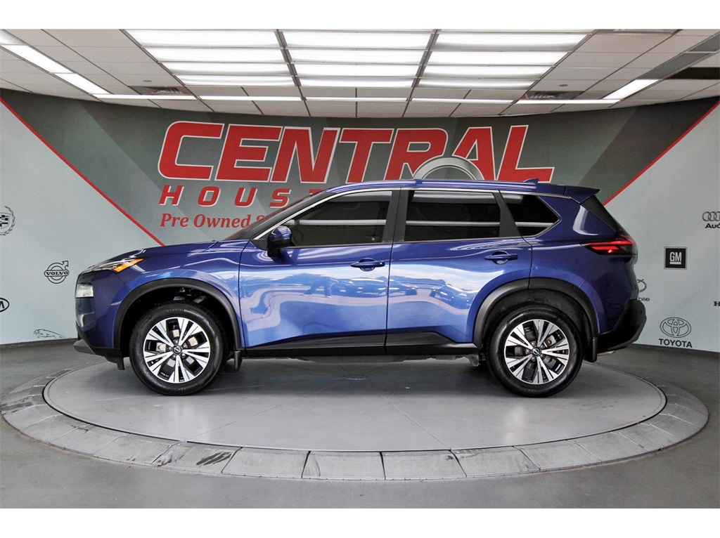 2022 Nissan Rogue SV Blue at Bayway Cadillac of The Woodlands