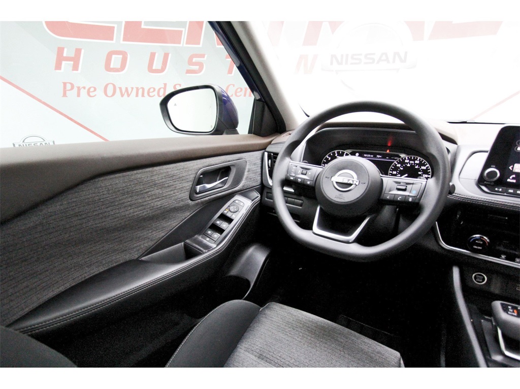 2022 Nissan Rogue SV Blue at Bayway Cadillac of The Woodlands