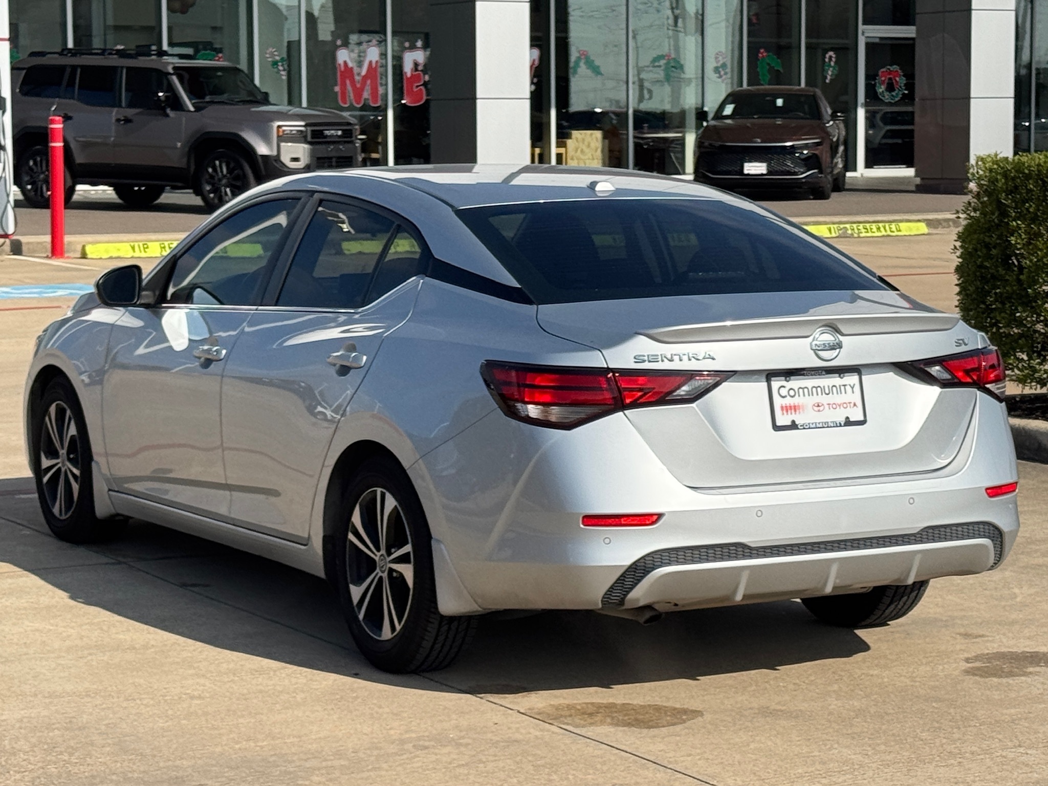 2022 Nissan Sentra SV Silver at Martin Chrysler Dodge Jeep Ram