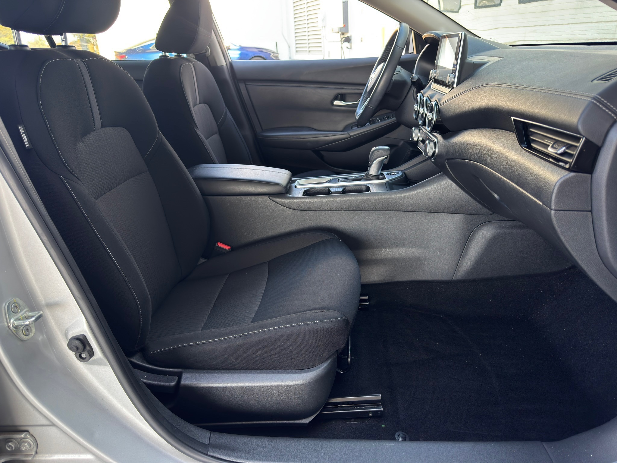 2022 Nissan Sentra SV Silver at Martin Chrysler Dodge Jeep Ram