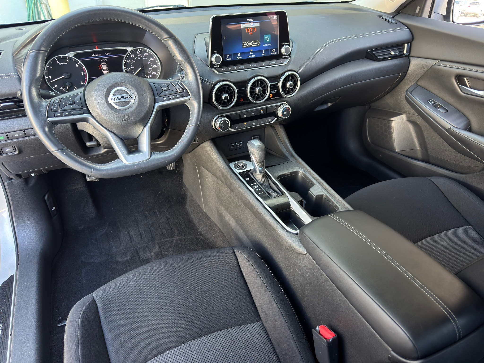 2022 Nissan Sentra SV Silver at Martin Chrysler Dodge Jeep Ram