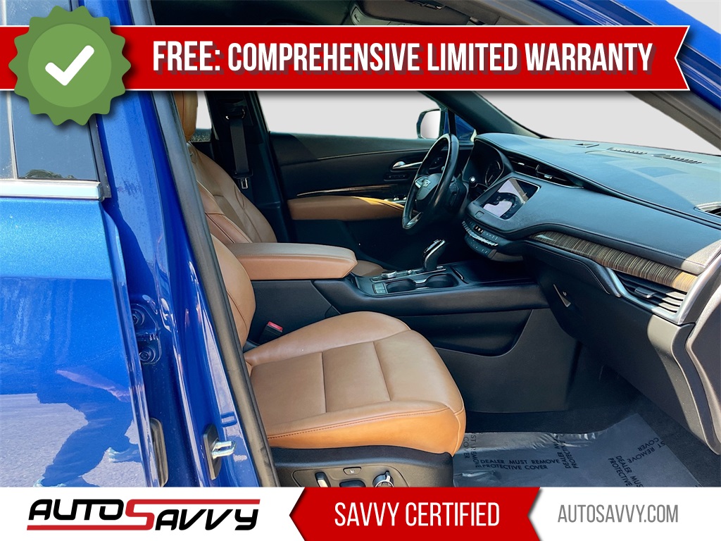 2023 Cadillac XT4 Premium Luxury Blue at Bayway Cadillac of The Woodlands