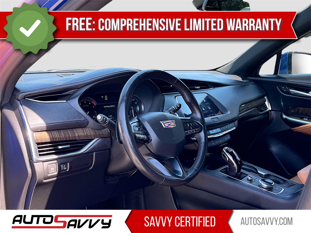 2023 Cadillac XT4 Premium Luxury Blue at Bayway Cadillac of The Woodlands