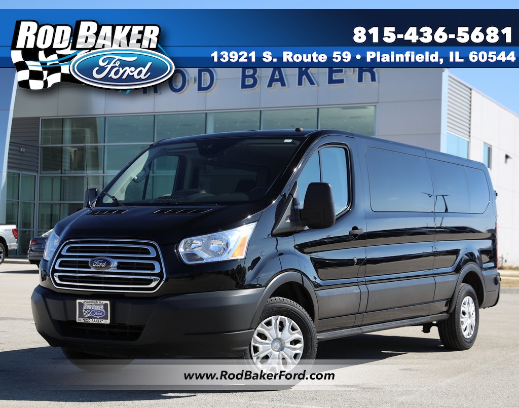 2019 Ford Transit Passenger 350 XLT Low Roof LWB RWD with Sliding Passenger-Side Door