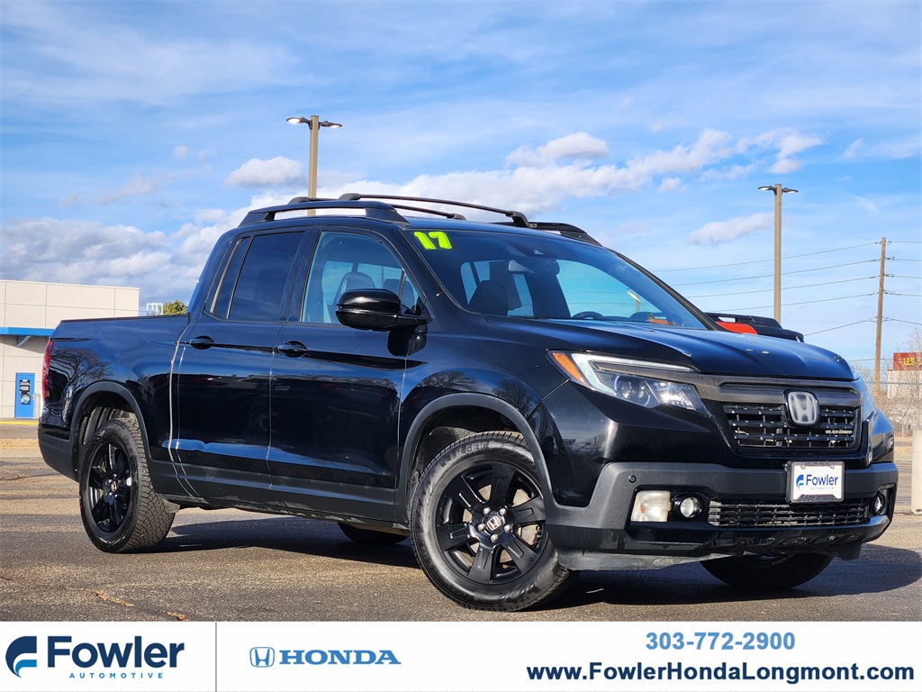 2017 Honda Ridgeline Black Edition AWD