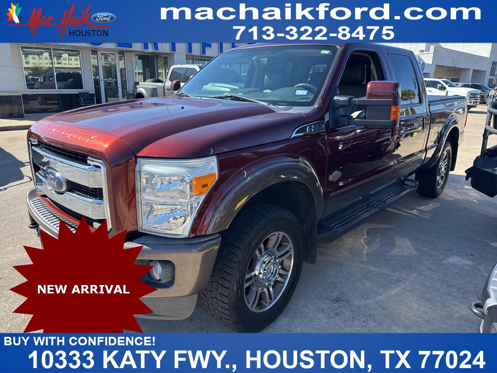 2016 Ford F-250 Super Duty King Ranch Crew Cab 4WD