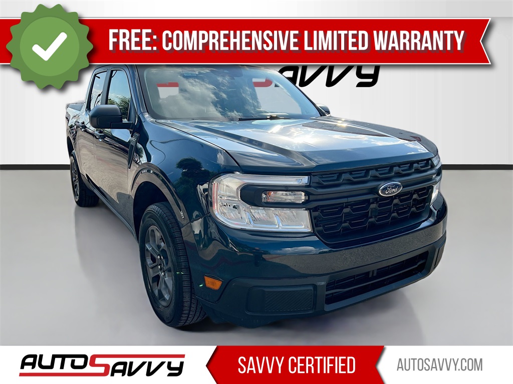 2023 Ford Maverick XLT Blue at AutoSavvy Houston Northwest