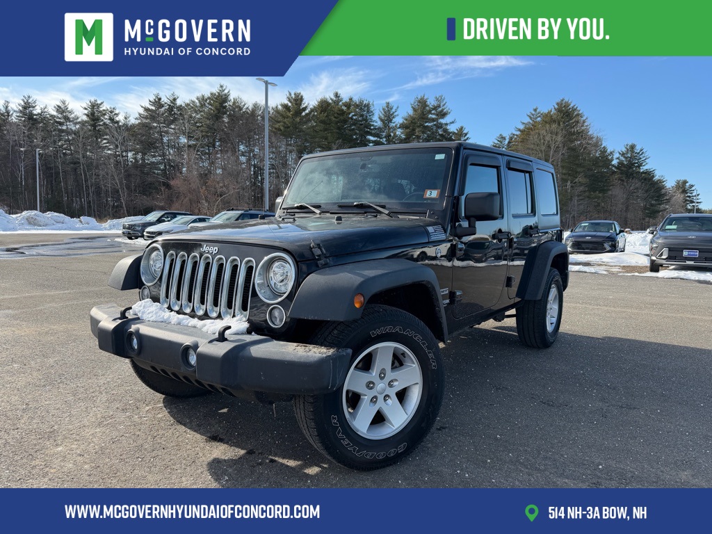 2018 Jeep Wrangler JK Unlimited Sport 4WD