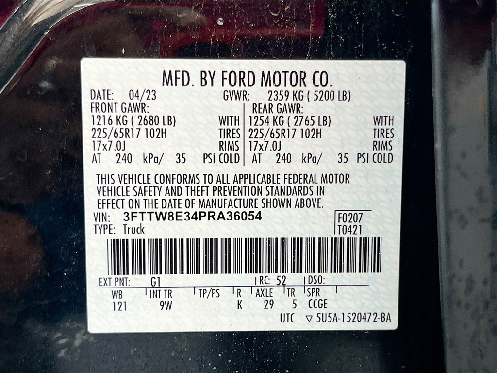 2023 Ford Maverick XL Black at Wharton Ford