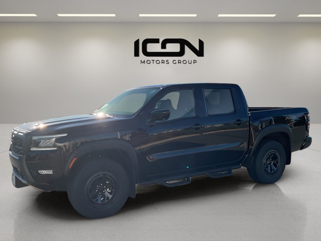 Super Black 2026 Nissan Frontier Pickup Truck Four-Wheel Drive 9-Speed Automatic Overdrive