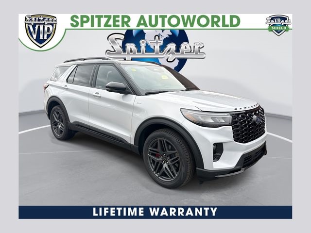 Space White Metallic 2026 Ford Explorer ST-Line AWD SUV / Crossover All-Wheel Drive Automatic