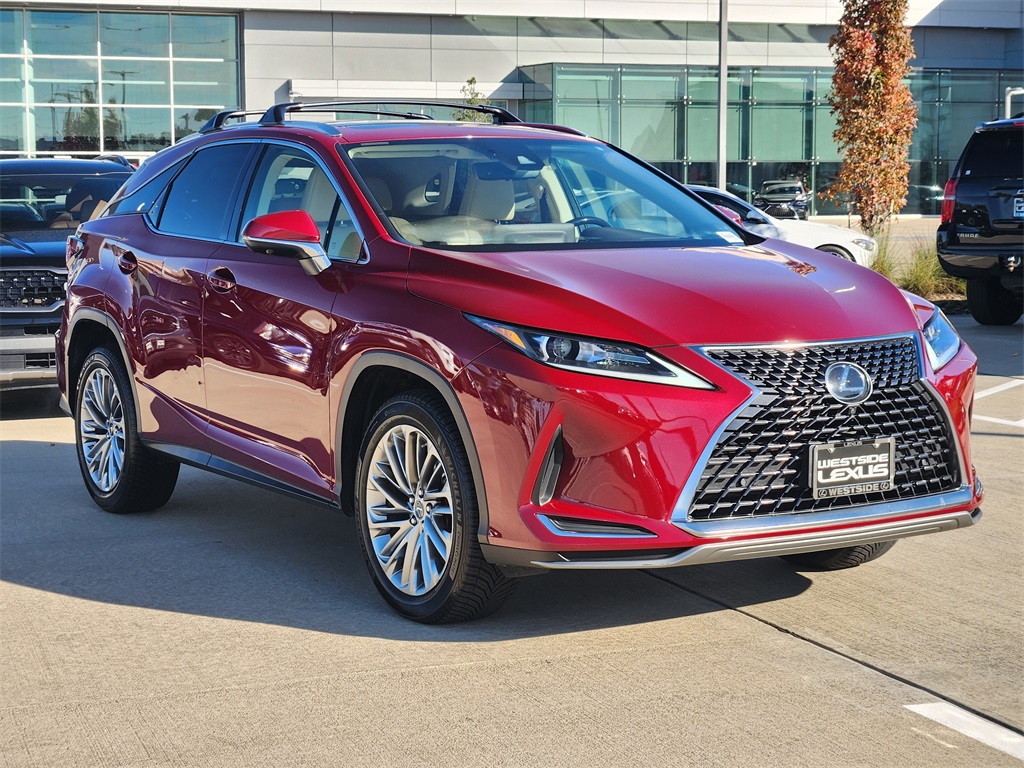 2020 Lexus RX 350 Red at Westside Lexus