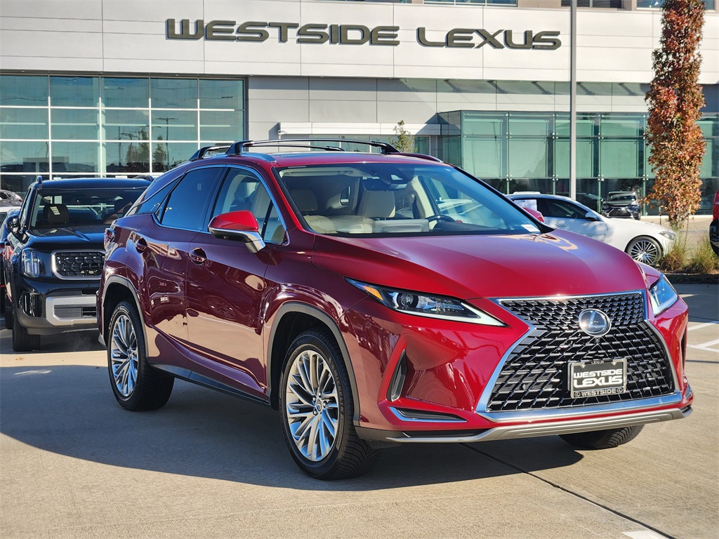 2020 Lexus RX 350 Red at Westside Lexus