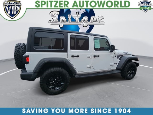 Bright White Clearcoat 2023 Jeep Wrangler SUV / Crossover Four-Wheel Drive 8-Speed Automatic