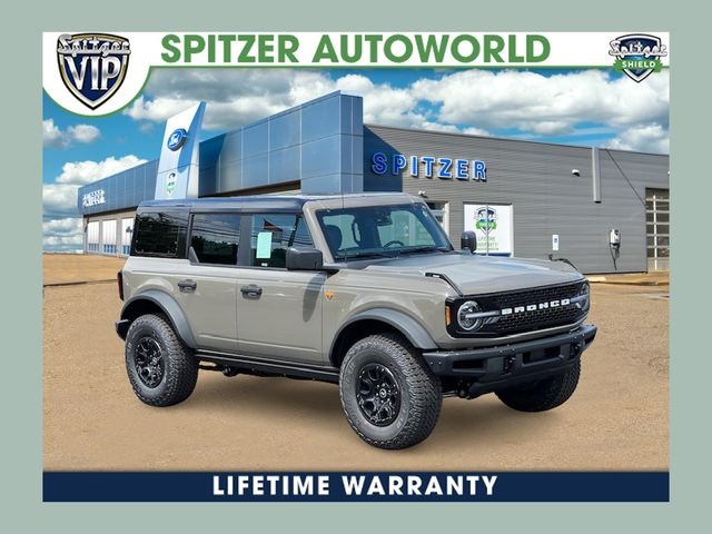 Marsh Gray 2025 Ford Bronco Badlands 4-Door 4WD SUV / Crossover Four-Wheel Drive Automatic