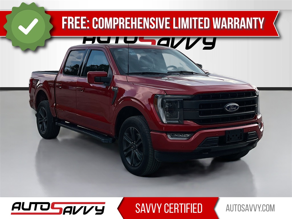2023 Ford F-150 Lariat Red at AutoSavvy Houston Southwest