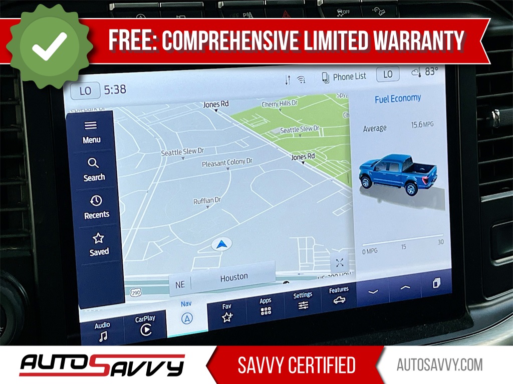 2023 Ford F-150 Lariat Red at AutoSavvy Houston Southwest