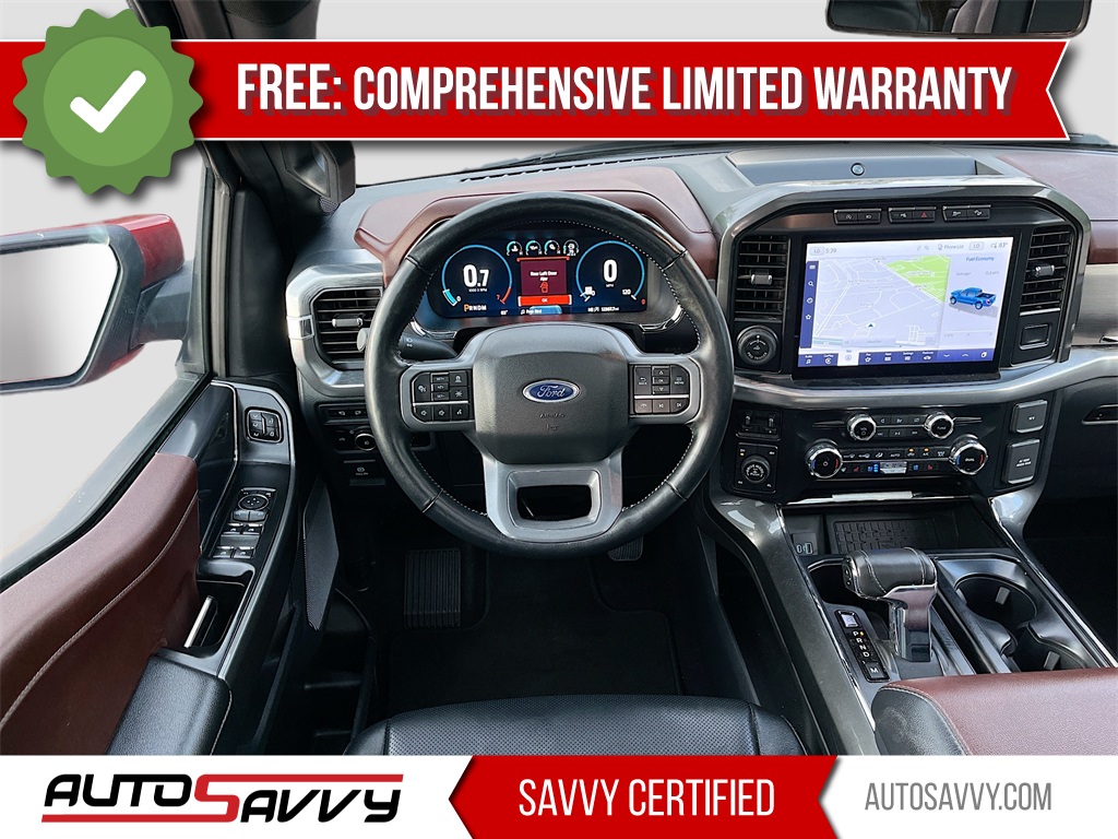 2023 Ford F-150 Lariat Red at AutoSavvy Houston Southwest