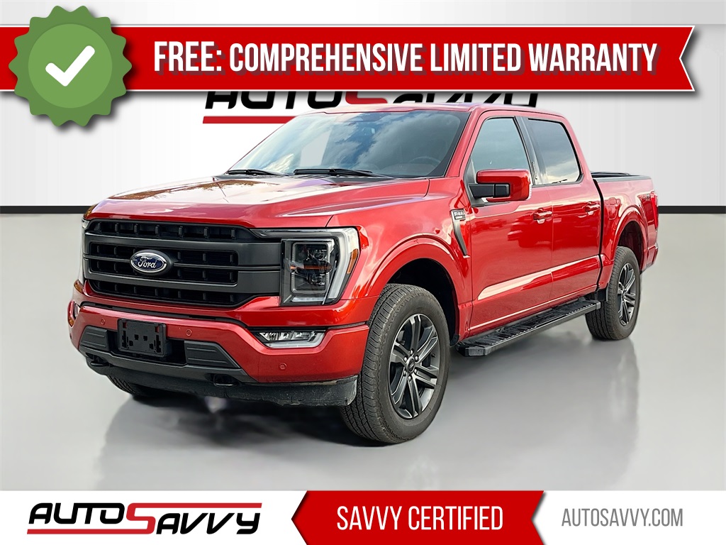 2023 Ford F-150 Lariat Red at AutoSavvy Houston Southwest