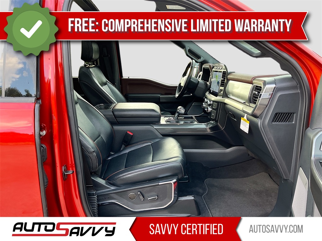 2023 Ford F-150 Lariat Red at AutoSavvy Houston Southwest