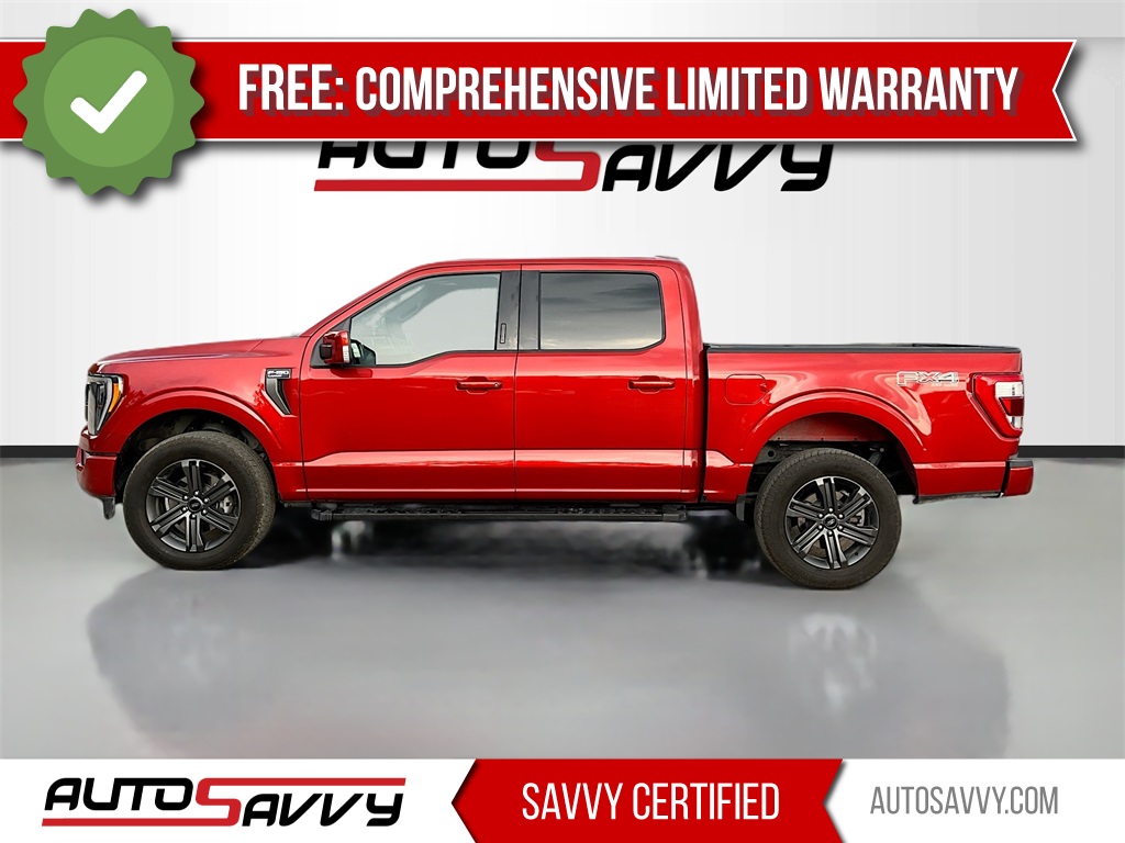 2023 Ford F-150 Lariat Red at AutoSavvy Houston Southwest