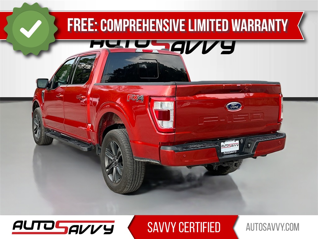 2023 Ford F-150 Lariat Red at AutoSavvy Houston Southwest