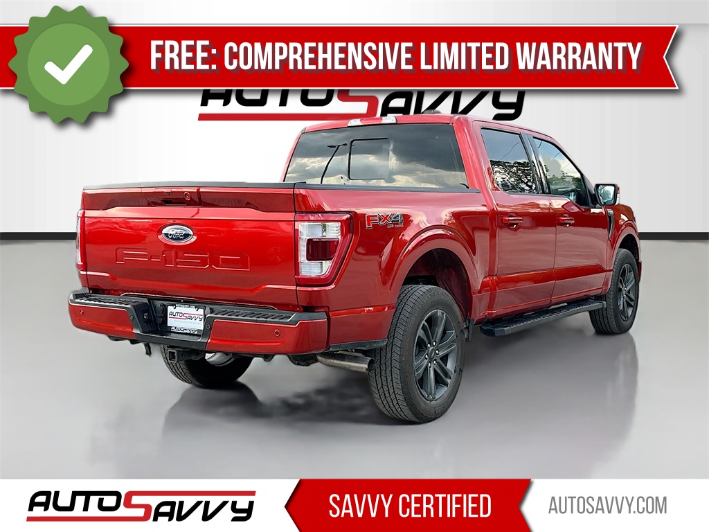 2023 Ford F-150 Lariat Red at AutoSavvy Houston Southwest